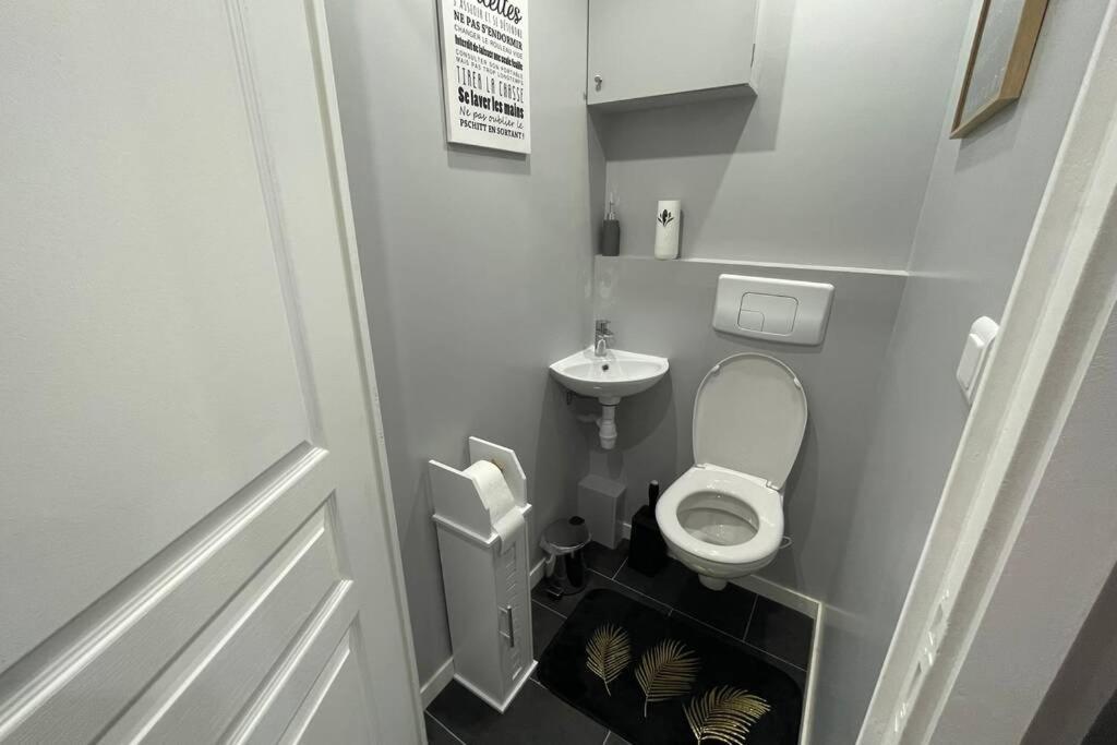 Appartement Cosy, Wifi Gratuit,5 Min De La Gare Boulogne-sur-Mer Exteriör bild